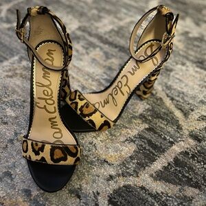 Like New Sam Edelman Yaro Block Heels
